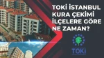 İstanbul'da TOKİ Kura Çekimi Tarihleri Açıklandı! 2026'da Beklenen Günler Hangileri?