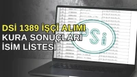 “DSİ 1389 İşçi Alımı Kura Sonuçları Açıklandı mı? Son Durumu Öğrenin!”